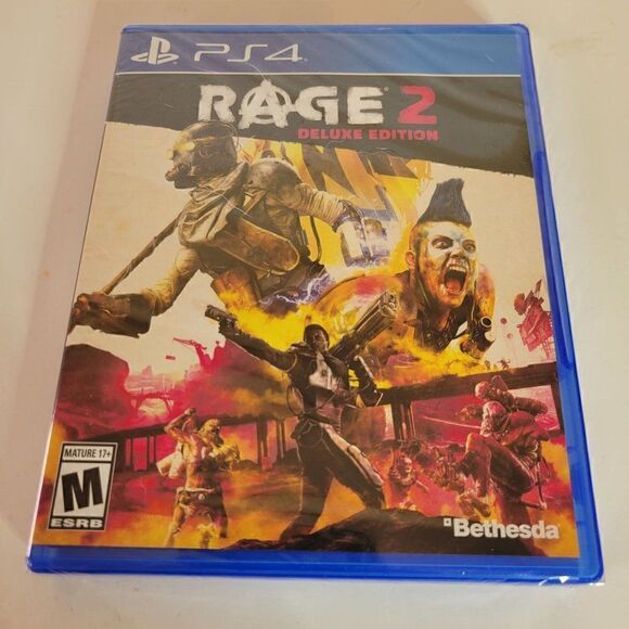 Rage 2 Deluxe Edition PS4 - Brand New Seal Intact - Picture 1 of 2